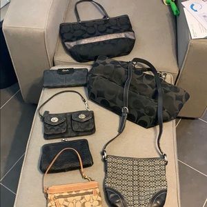 Coach purse/wallet bundle